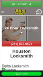 Mobile Screenshot of lockandkey-houstonlocksmith.com